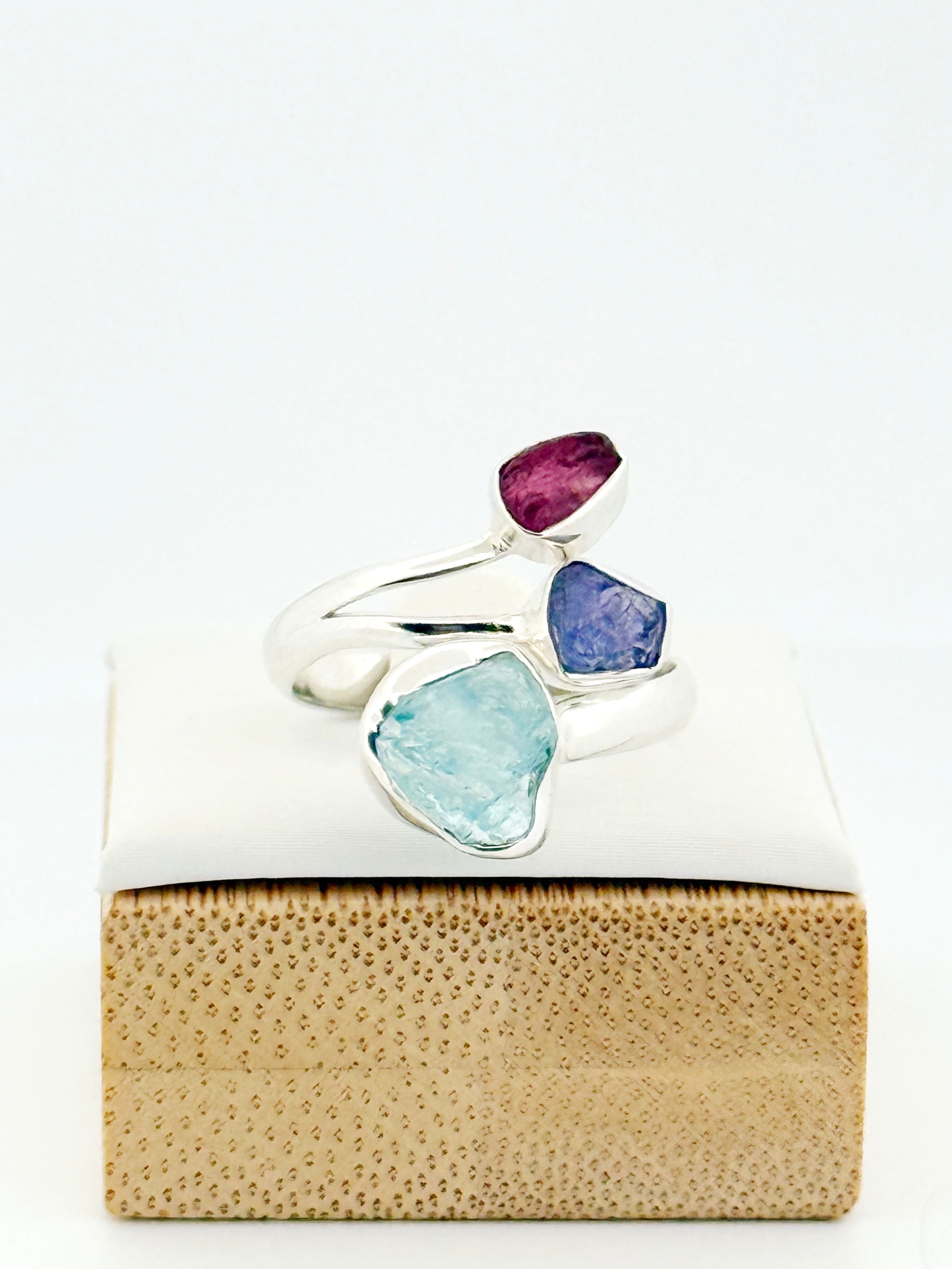 アクセサリー wizble Pinky Ring Aquamarine Silver925 wizble Pinky Ring Aquamarine Silver925